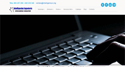 Desktop Screenshot of intelligenius.org